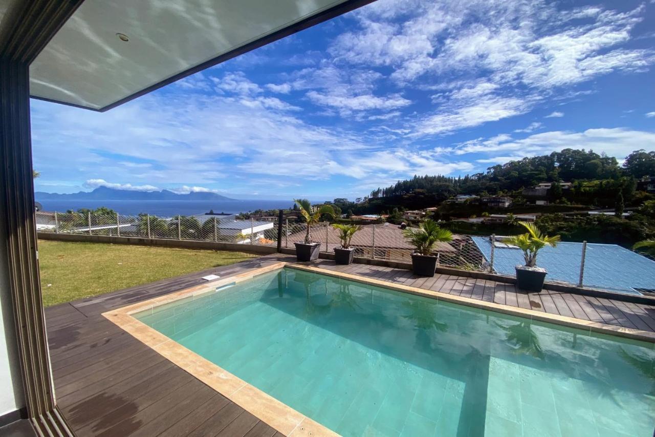 Villa Tiki Wonderfull Sea View Пунаауйя Экстерьер фото